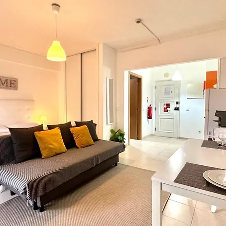 Апартаменты Da Rocha, 404 Casa Dos Arcos, Charming Studio, Air Conditioning, Internet, Pools, Sea View, By Ig