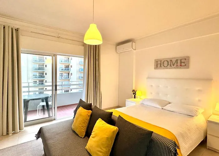 Appartamento Da Rocha, 404 Casa Dos Arcos, Charming Studio, Air Conditioning, Internet, Pools, Sea View, By Ig *